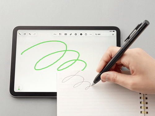 【ヒットの予感】　<エレコムと共同開発　「ＳＴＹＬＵＳ　２ＷＡＹ」>／ｉＰａｄと紙に両用できるペン（2026年9月3日号）